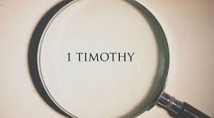 Bible Truth blog image - Paul's First Letter to Timothy